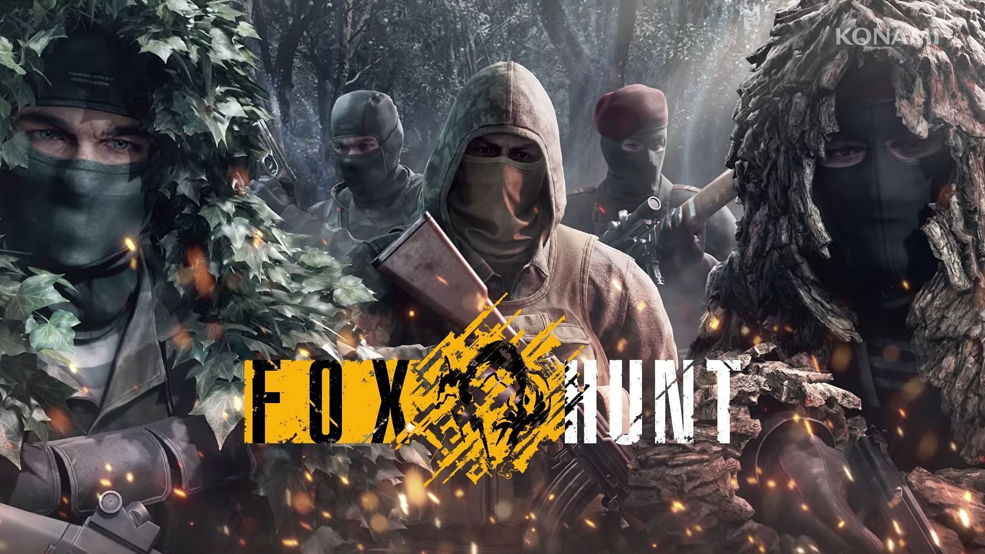 The current logo for FOX HUNT in Metal Gear Solid Delta: Snake Eater (Image via Konami)